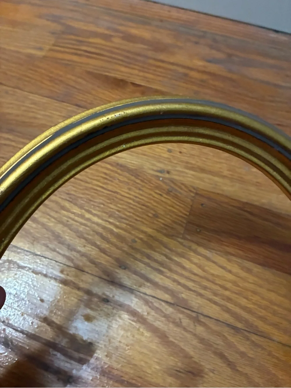 Gold Oval Decorative Wall Frame - Classic Home Accent